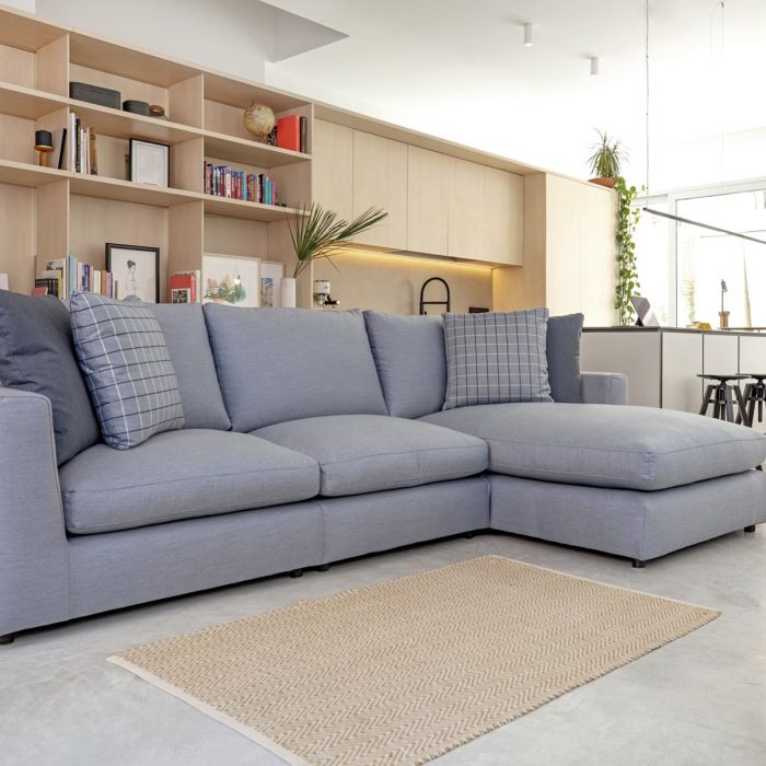 Composicion del sofa fijo modelo alameda 9 de la firma KOO internacional y comercializado por MGF Muebles Garcia Ferrer