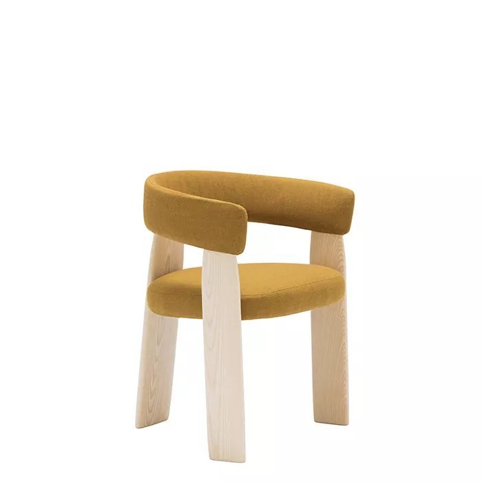 Silla Oru Andreu World, silla de diseño de tres patas para salón-comedor | MGF Mueble Garcia Ferrer