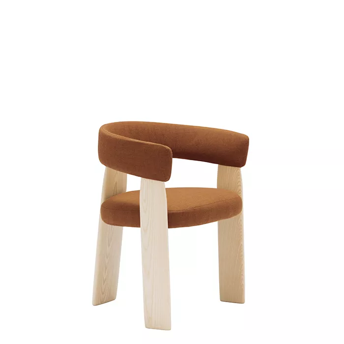 Silla Oru Andreu World, silla de diseño de tres patas para salón-comedor | MGF Mueble Garcia Ferrer