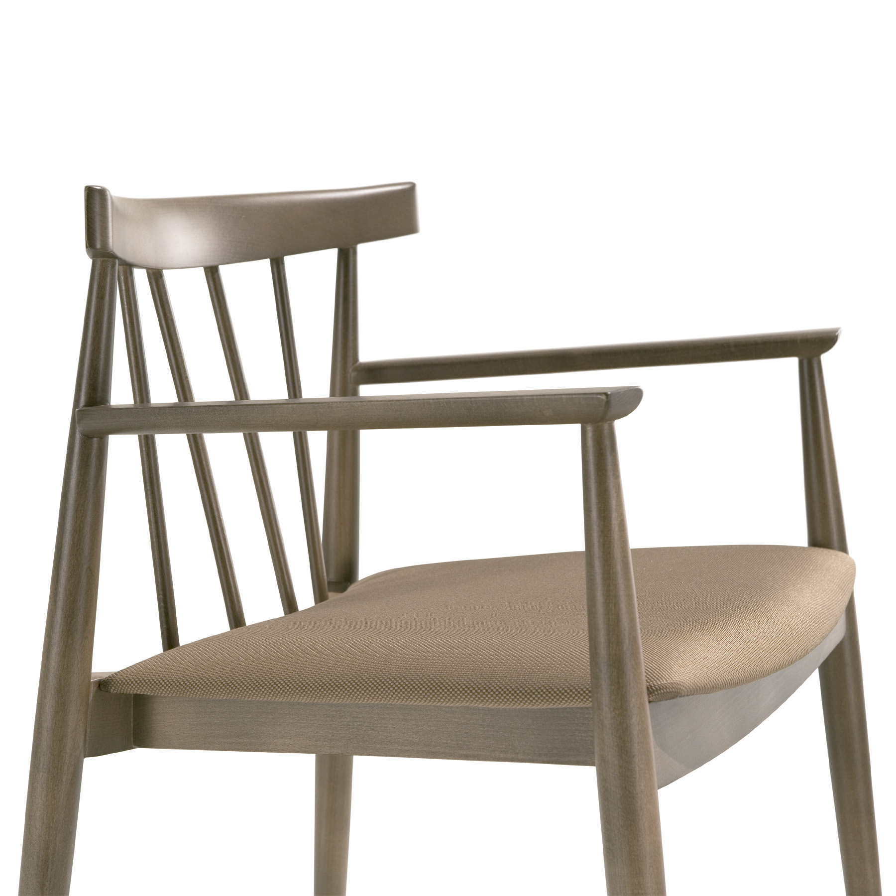 Silla Smile Andreu World, vista lateral, silla de diseño para comedor | MGF Mueble Garcia Ferrer